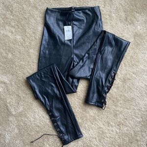 WINDSOR PLEATHER PANTS